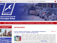 Tablet Screenshot of eurobalt.org.pl